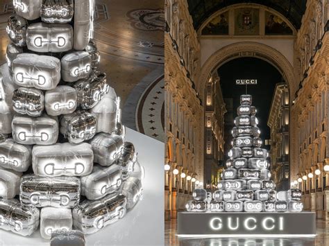 Gucci's Modern Twist on Milan's Christmas Tree 